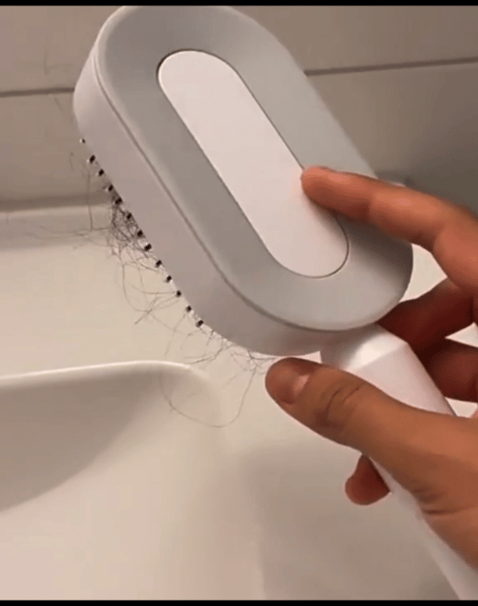 Self-Clean Hair Brush